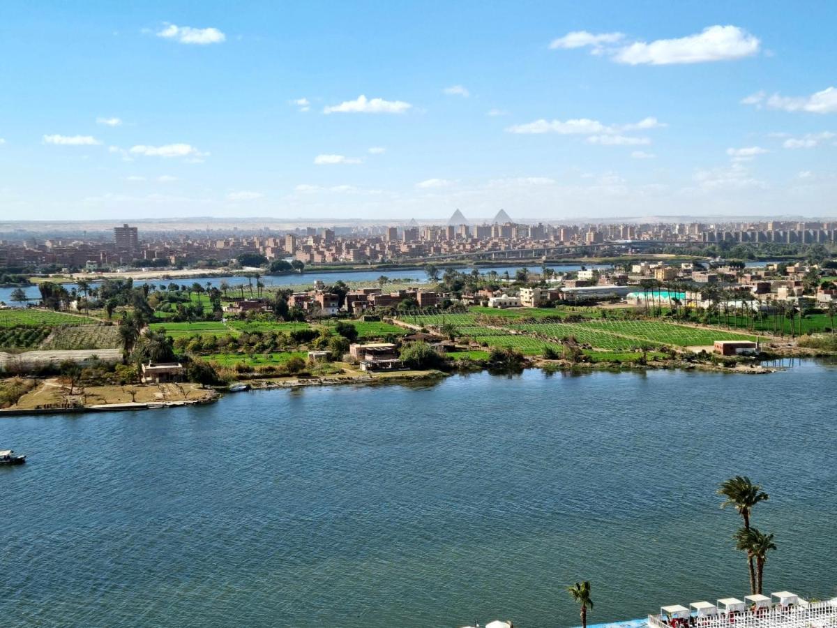 Amazing Nile View&Pyramids Appartement Caïro Buitenkant foto